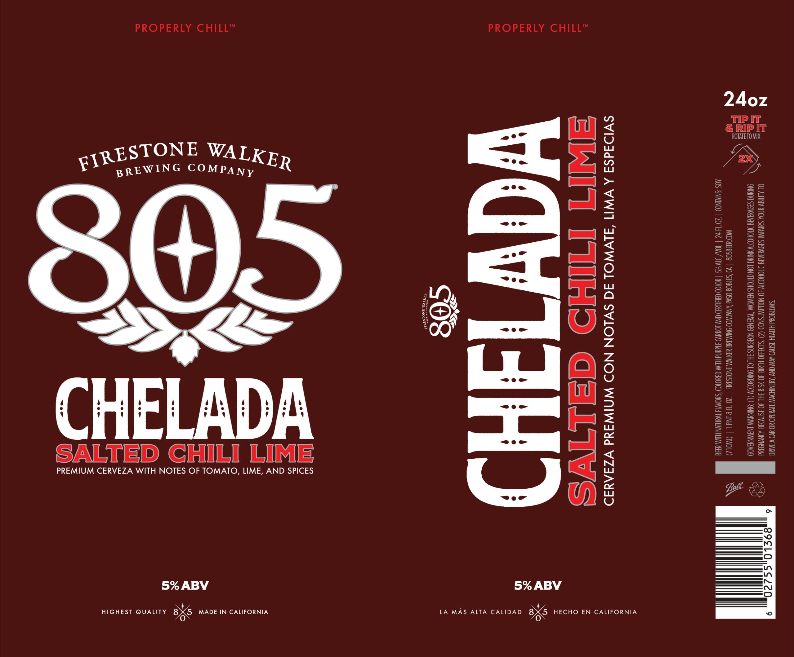 Firestone Walker Adds 805 Chelada to its Portfolio